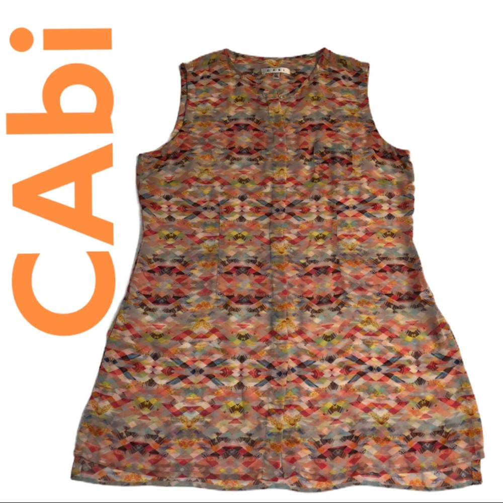 CAbi Avery Tunic Top Medium